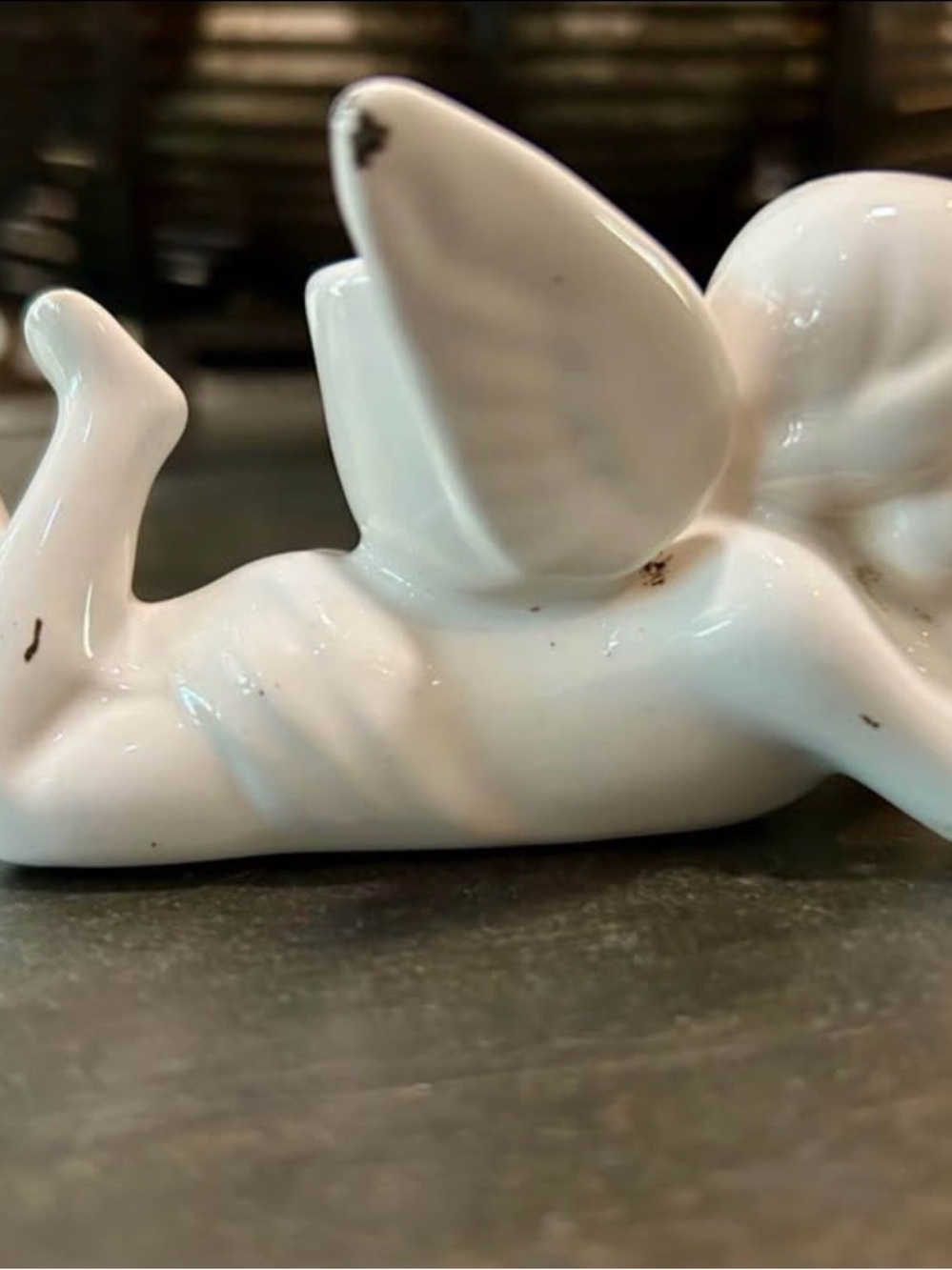 Vintage Angel Candle Holder - Picture 3 of 6